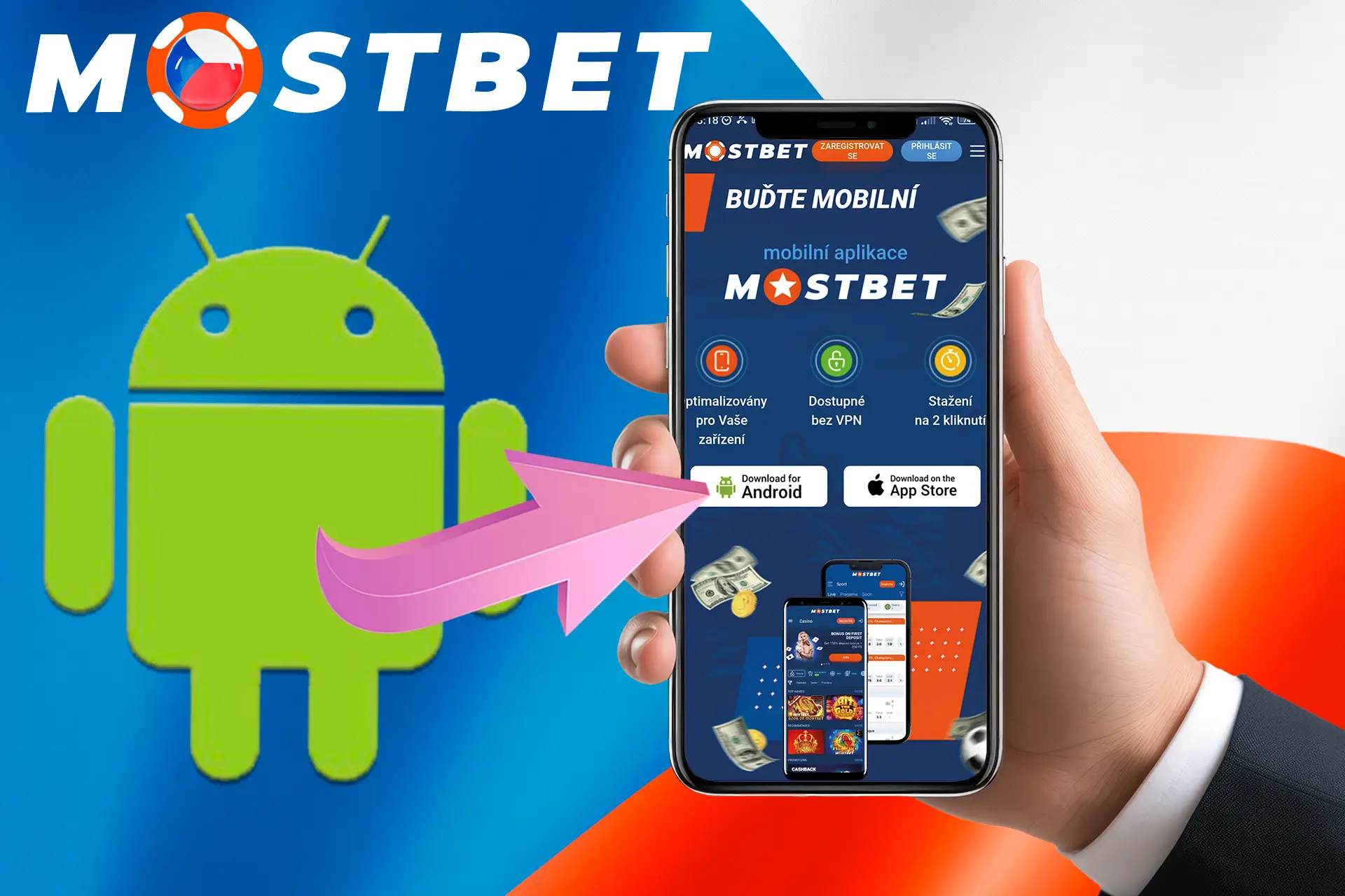 stáhnout na mostbet android