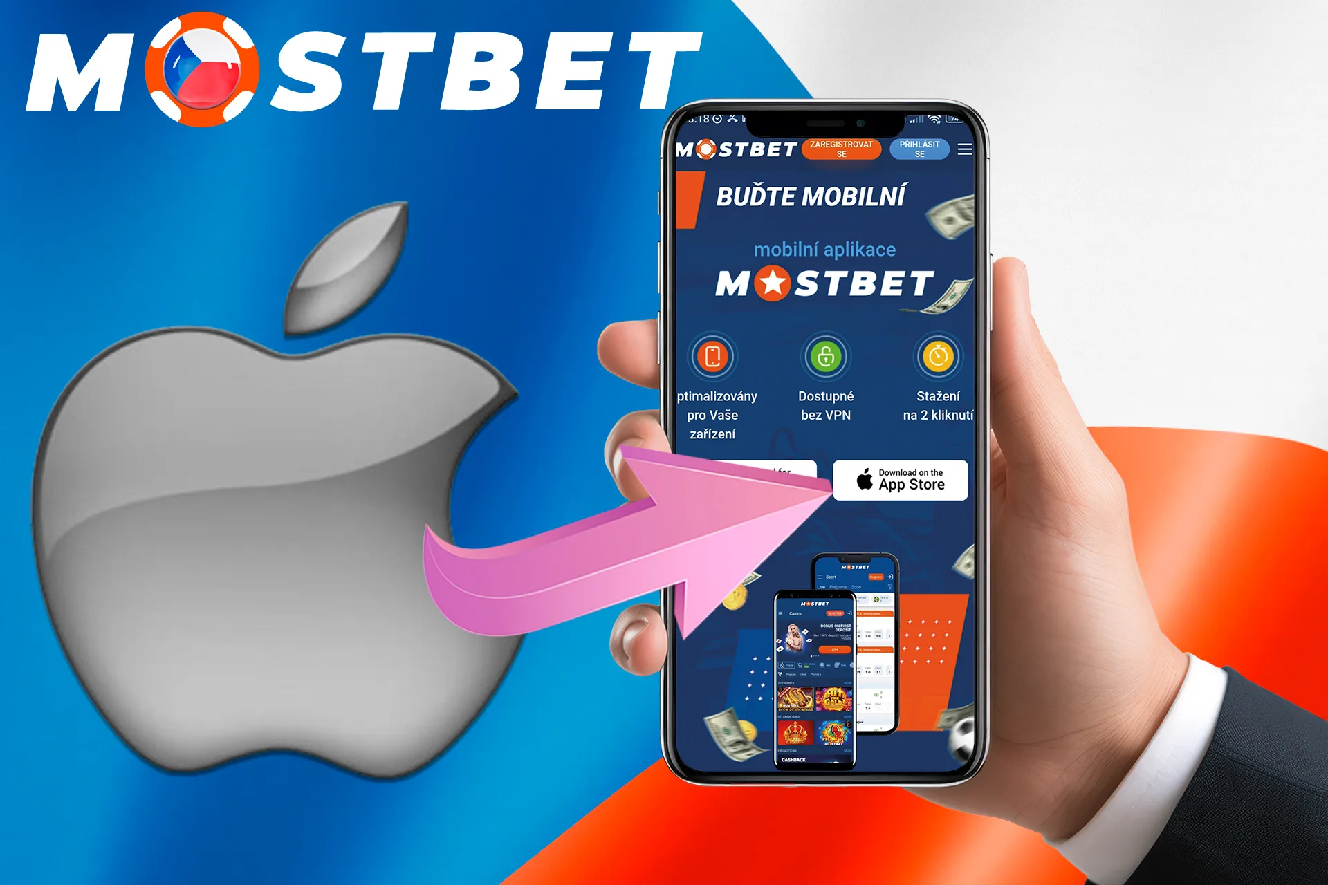 Stáhnout na mostbet iOS